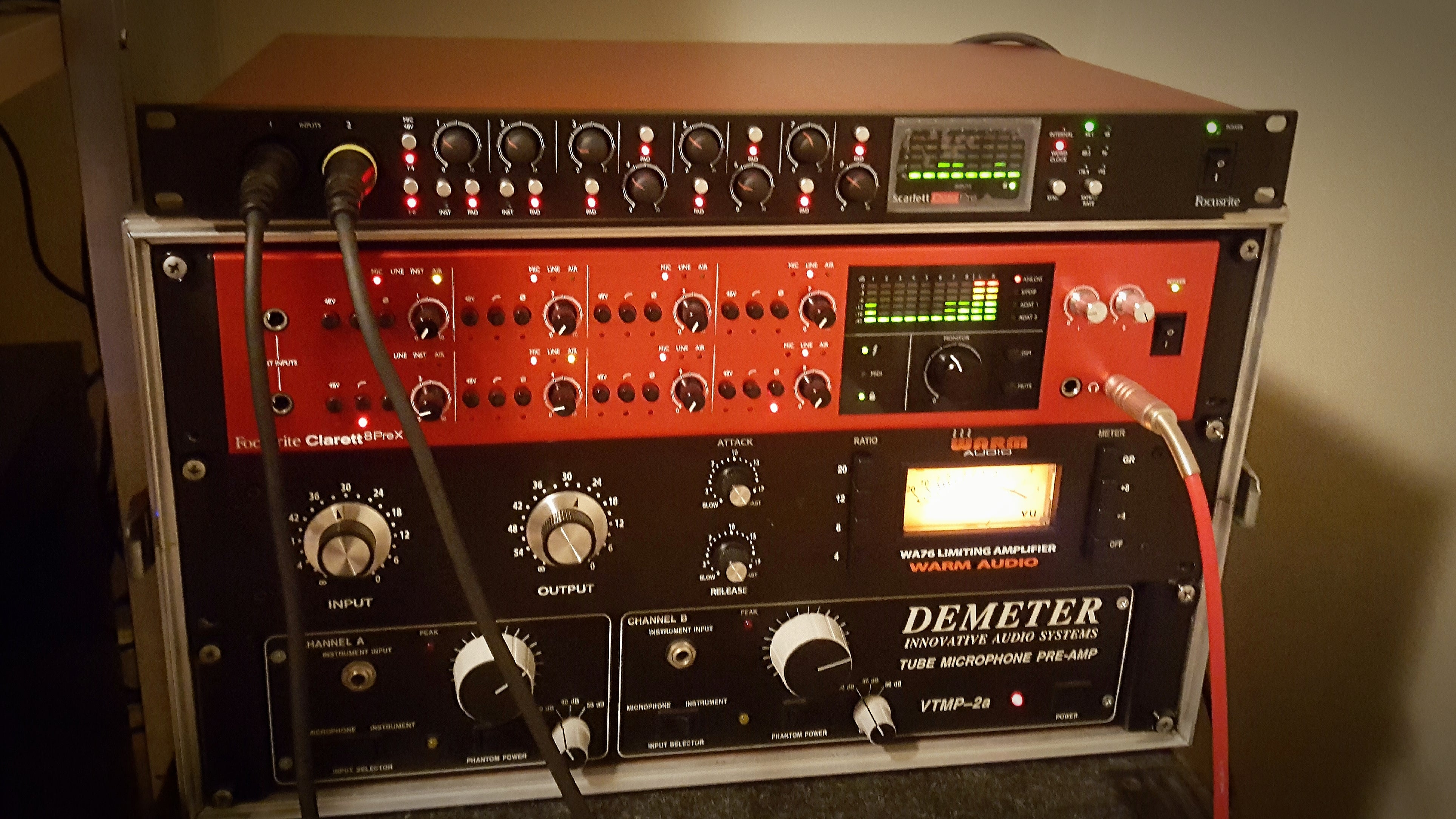 Recording Drums with the New Focusrite Scarlett OctoPre - 16