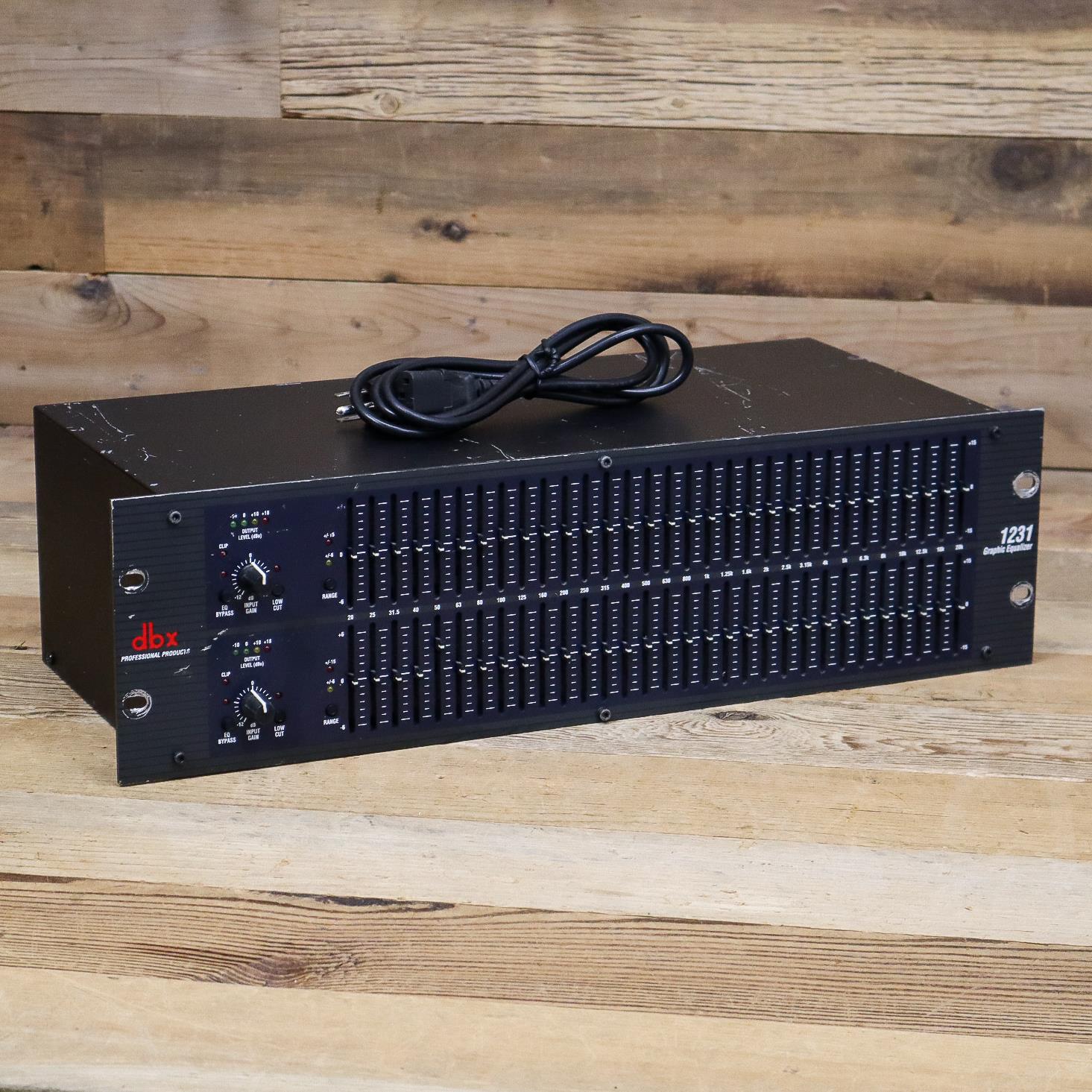 DBX 1231 Stereo 31-Band Equalizer