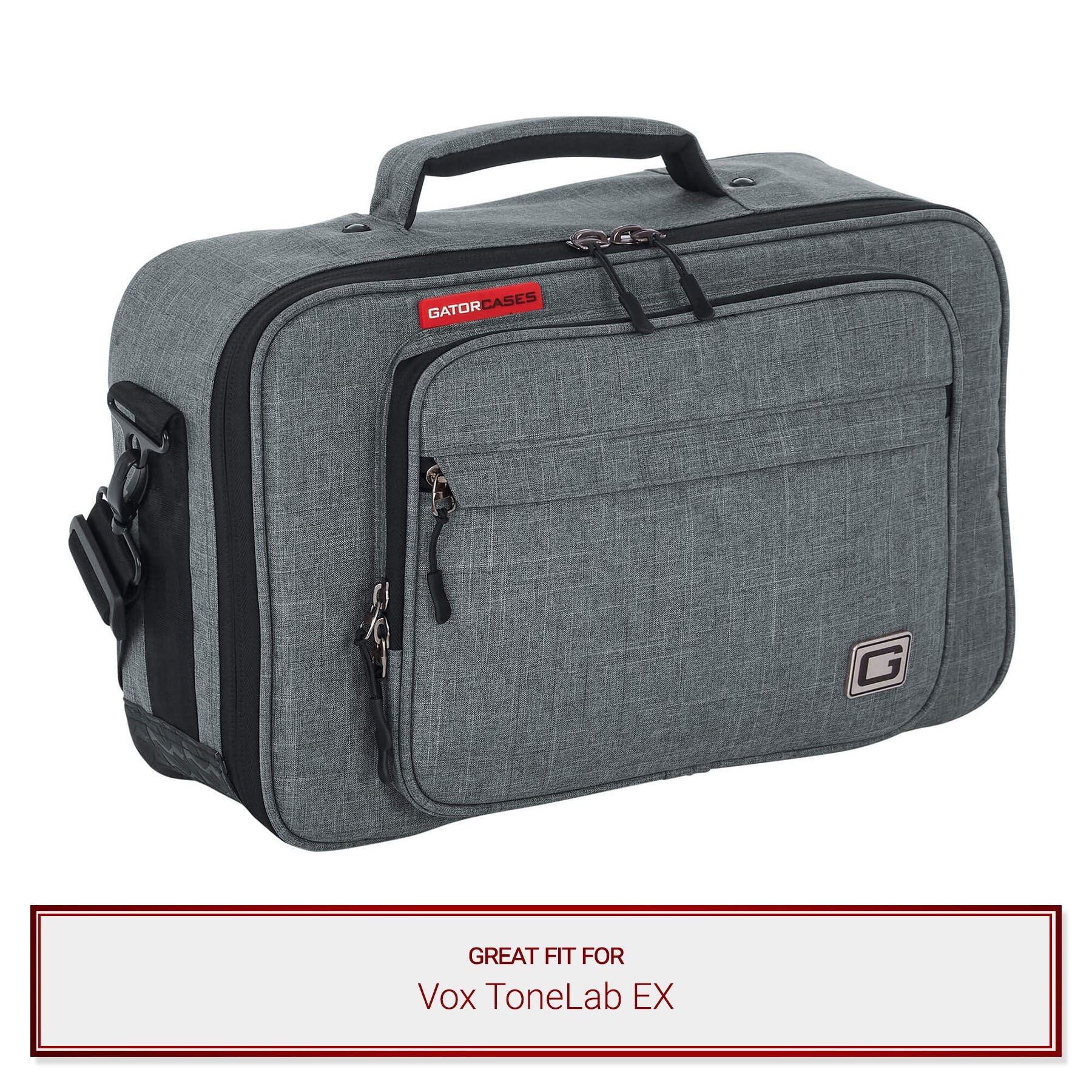 Gator Cases Grey Transit Series Bag fits Vox ToneLab EX Multi