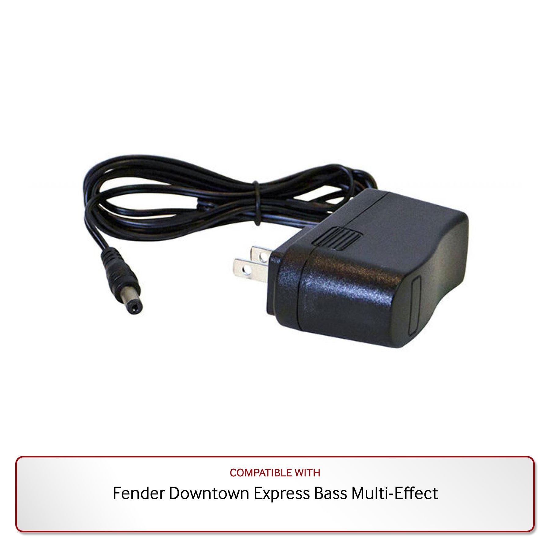 9V Power Supply for Fender Downtown Express Bass Multi-Effect – Pixel Pro  Audio