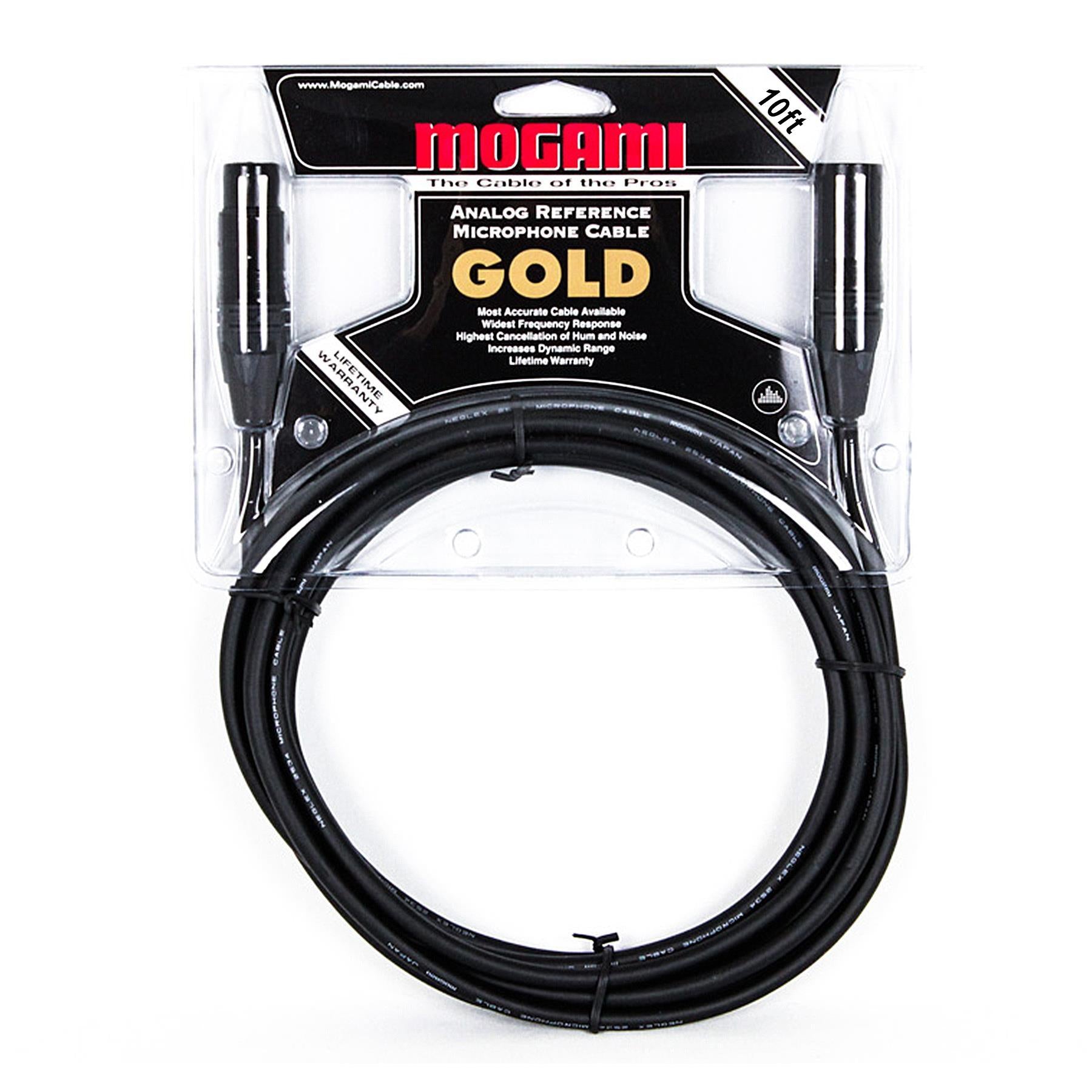 Mogami Gold Studio Microphone Cable - 3 foot