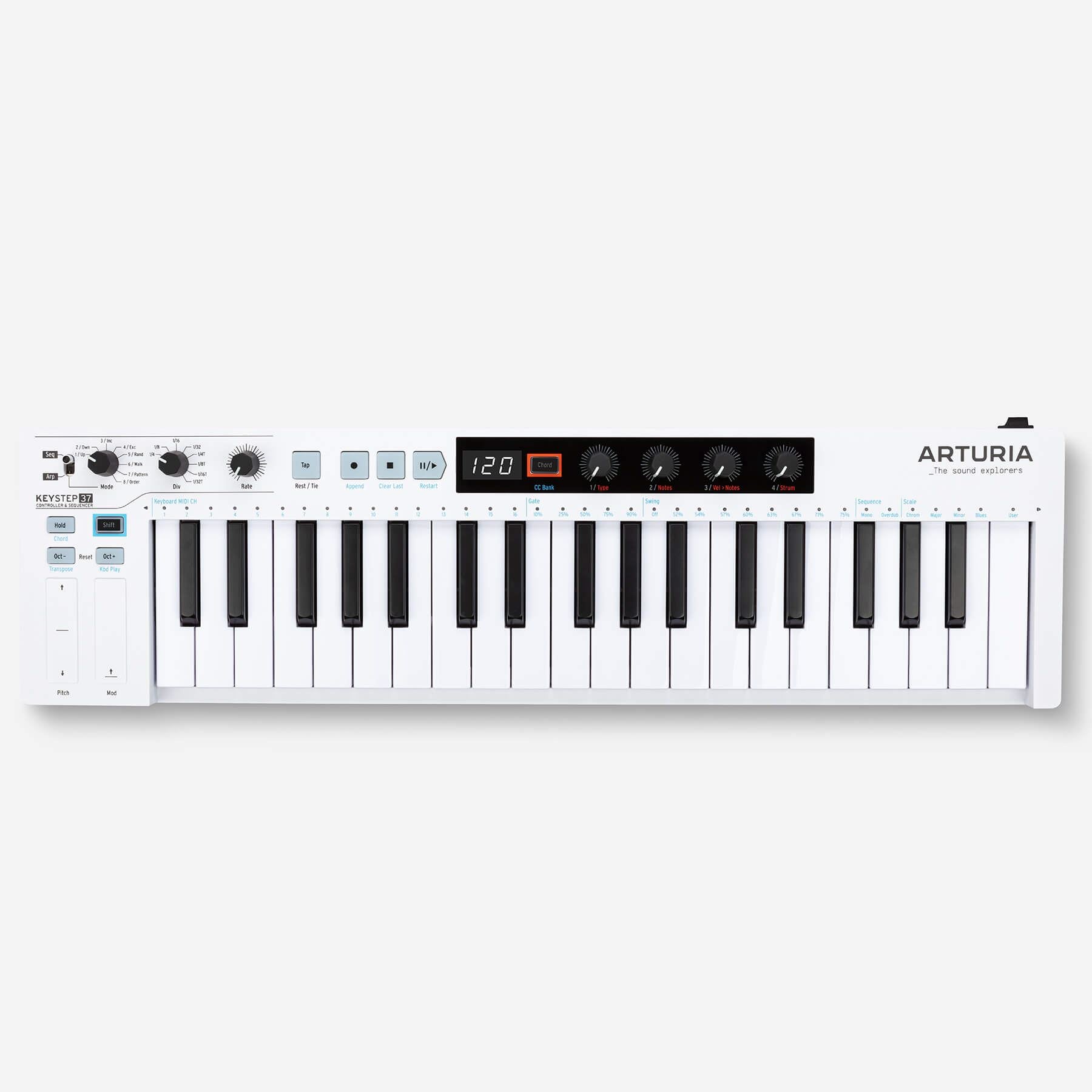 Arturia Keystep 37 64-Step Sequencer/Arpeggiator/MIDI Controller