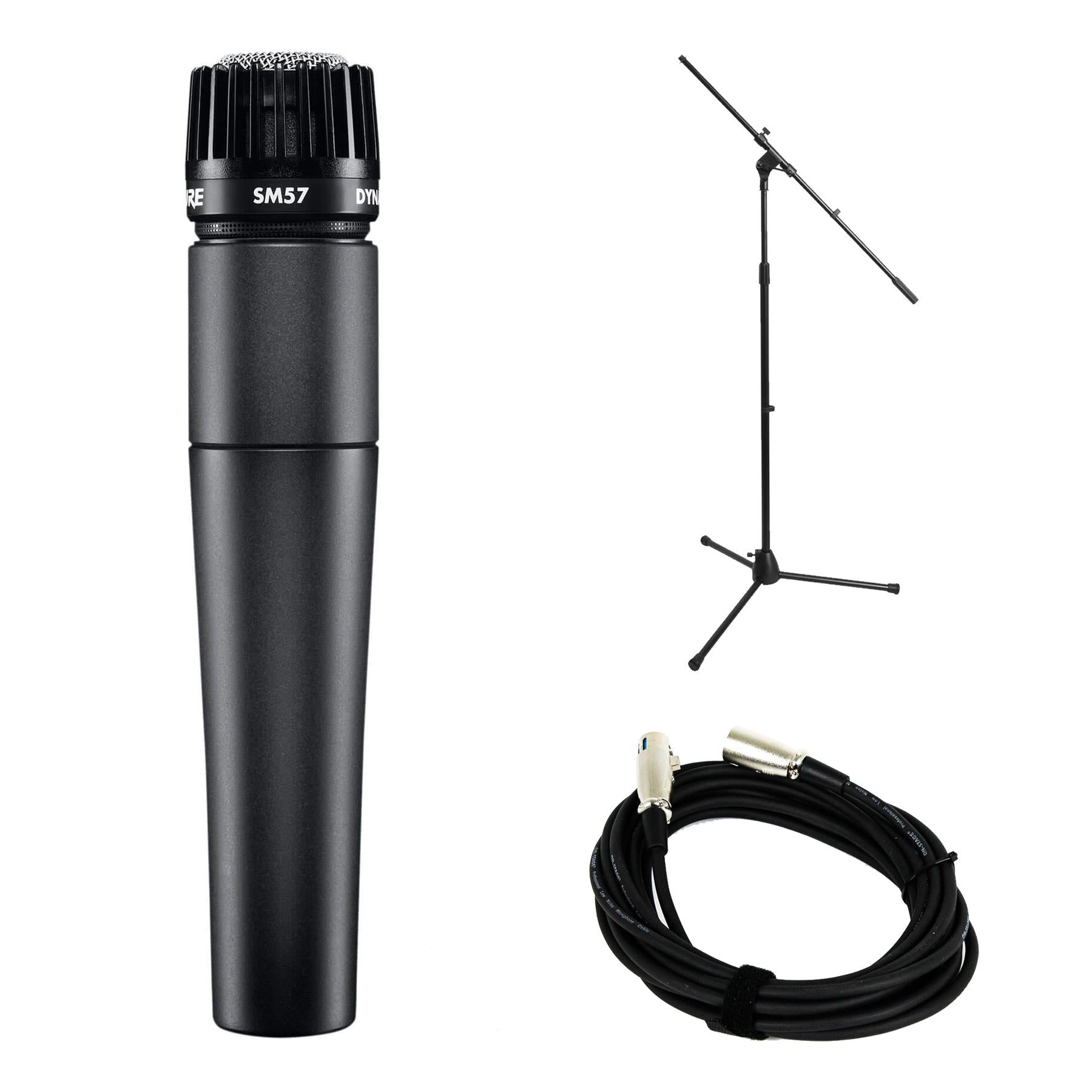  Shure SM57-LC Cardioid Dynamic Instrument Microphone - 2 Pack,  XLR : Musical Instruments