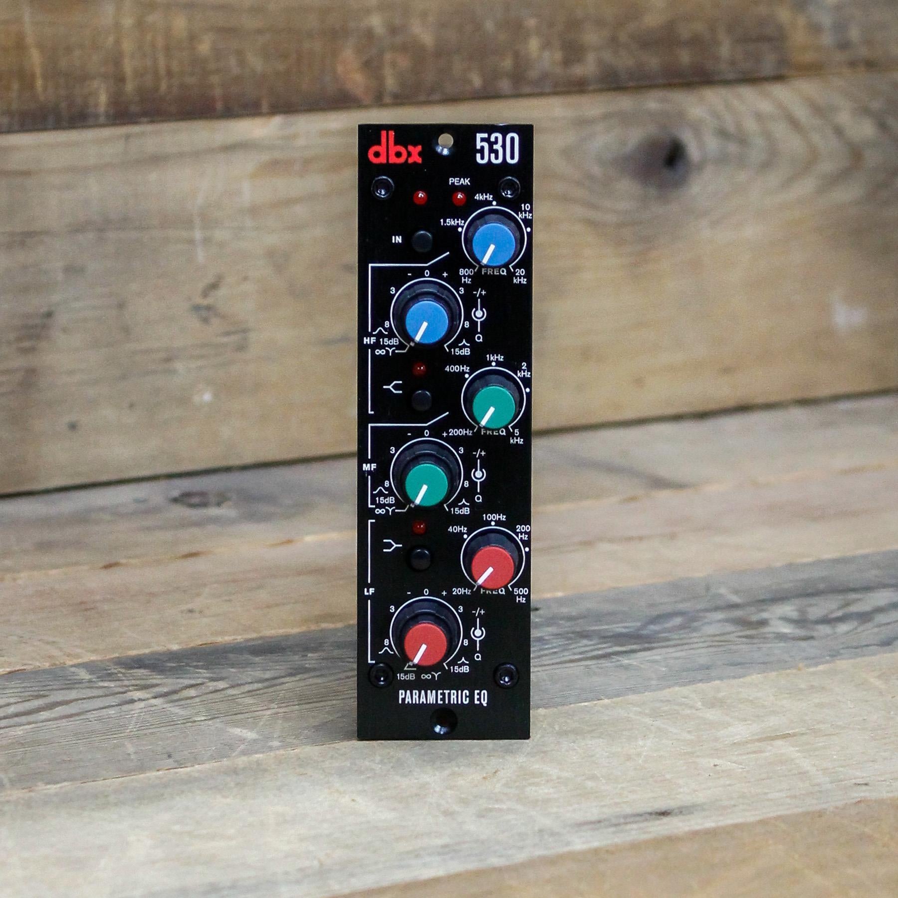 Open Box DBX 530 Parametric Equalizer for 500-series – Pixel Pro Audio