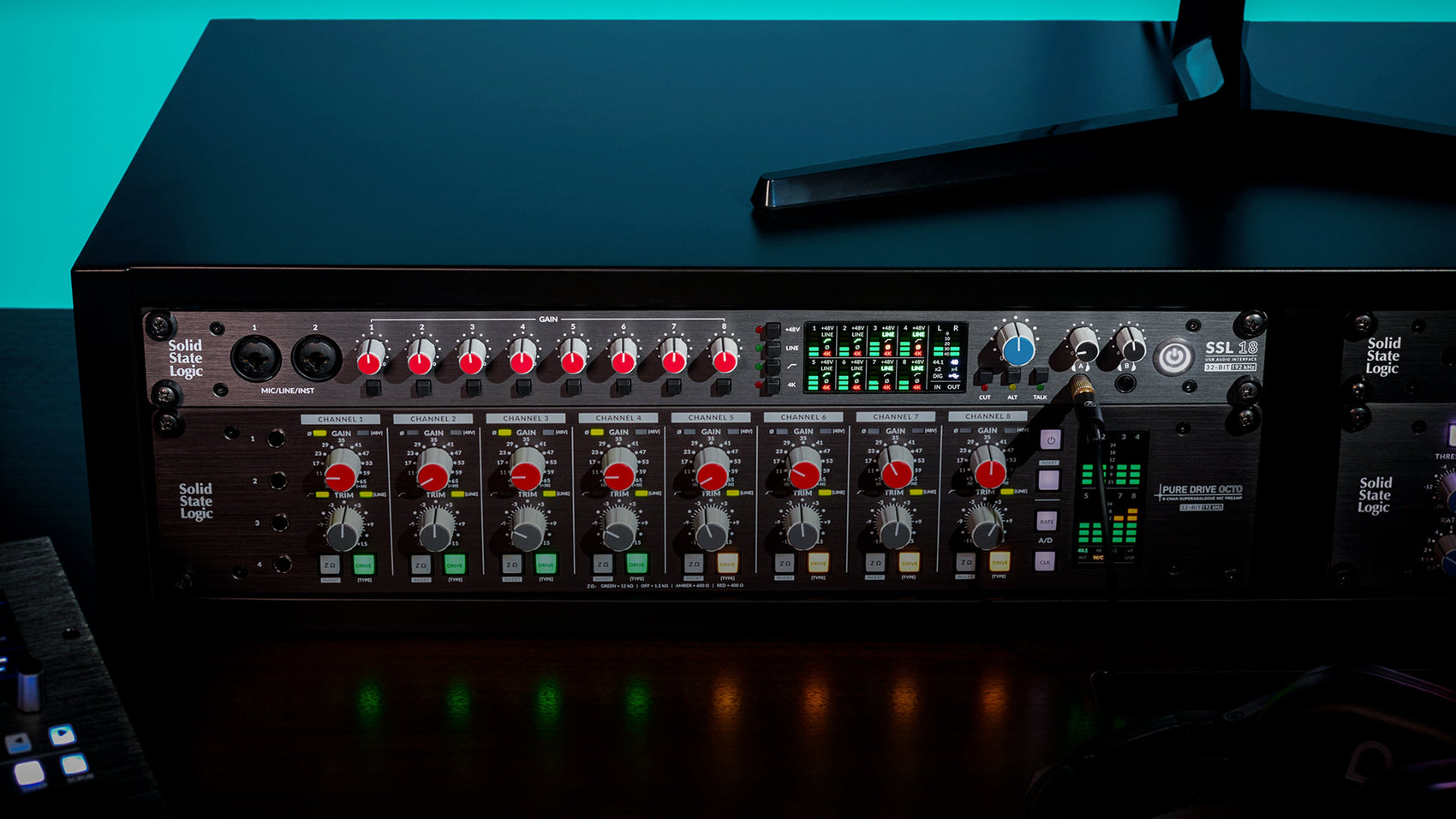 The SSL Dynamic Duo: SSL 18 and Alpha 8