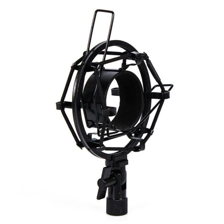 Black Shock Mount fits Audio-Technica AT2035, AT2050, ATR2500 USB Microphones