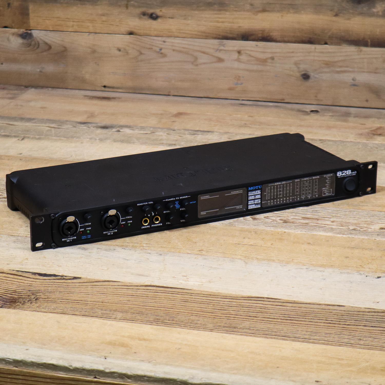 Motu 828 MK3 Hybrid USB/Firewire Audio Interface – Pixel Pro Audio
