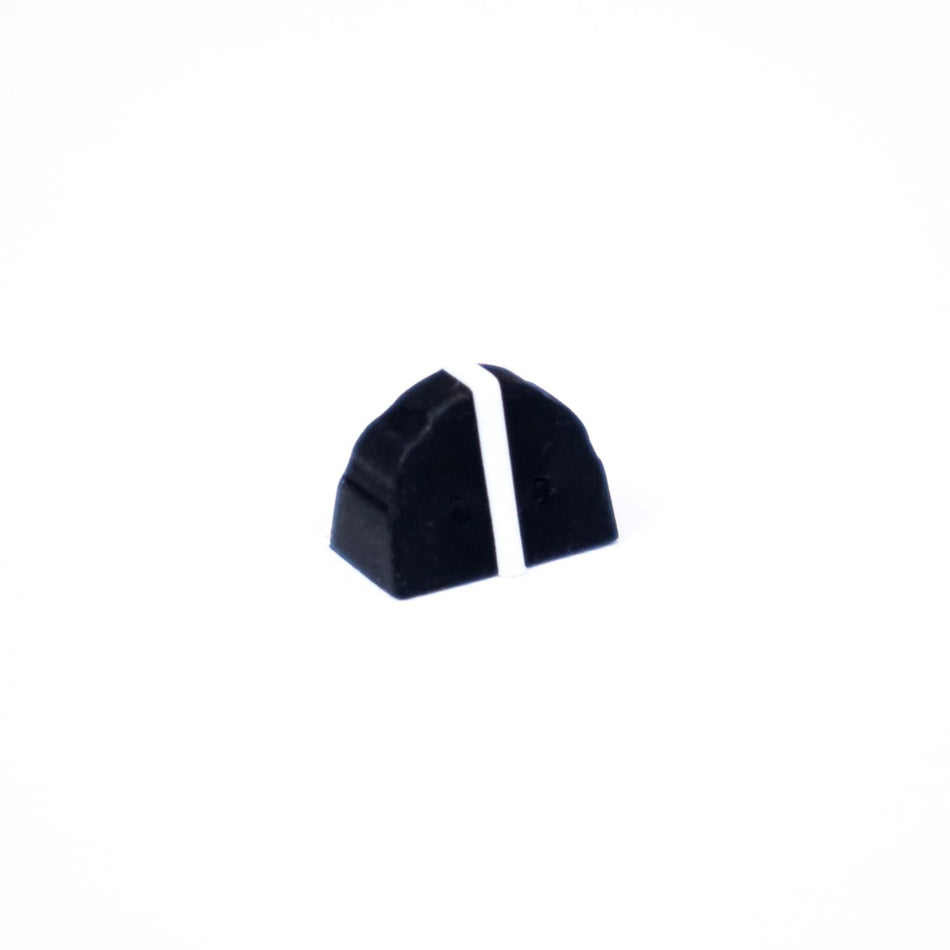 DBX Black Fader Cap with White Line for 3031, 3215, 3231L, iEQ15 & iEQ31