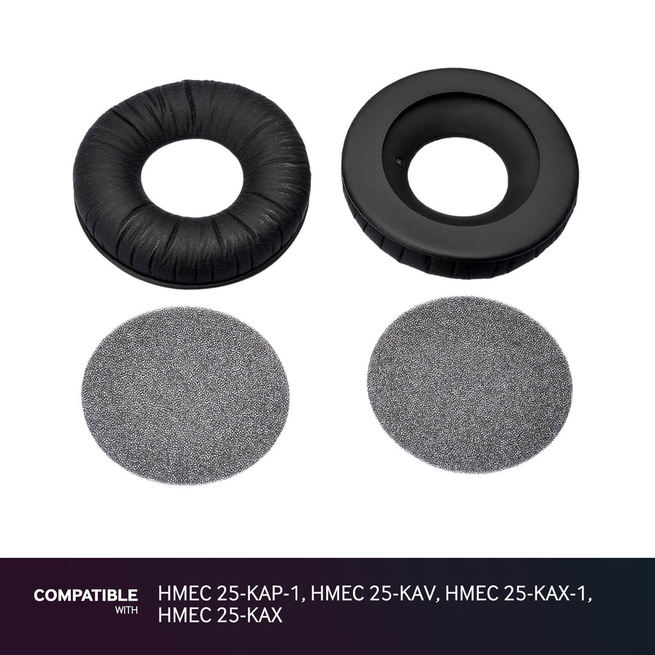 Sennheiser Ear Pads for HMEC 25-KAP-1, HMEC 25-KAV, HMEC 25-KAX-1, HMEC 25-KAX