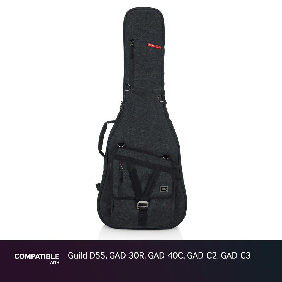 Gator Black Gig Bag fits Guild D55, GAD-30R, GAD-40C, GAD-C2, GAD-C3