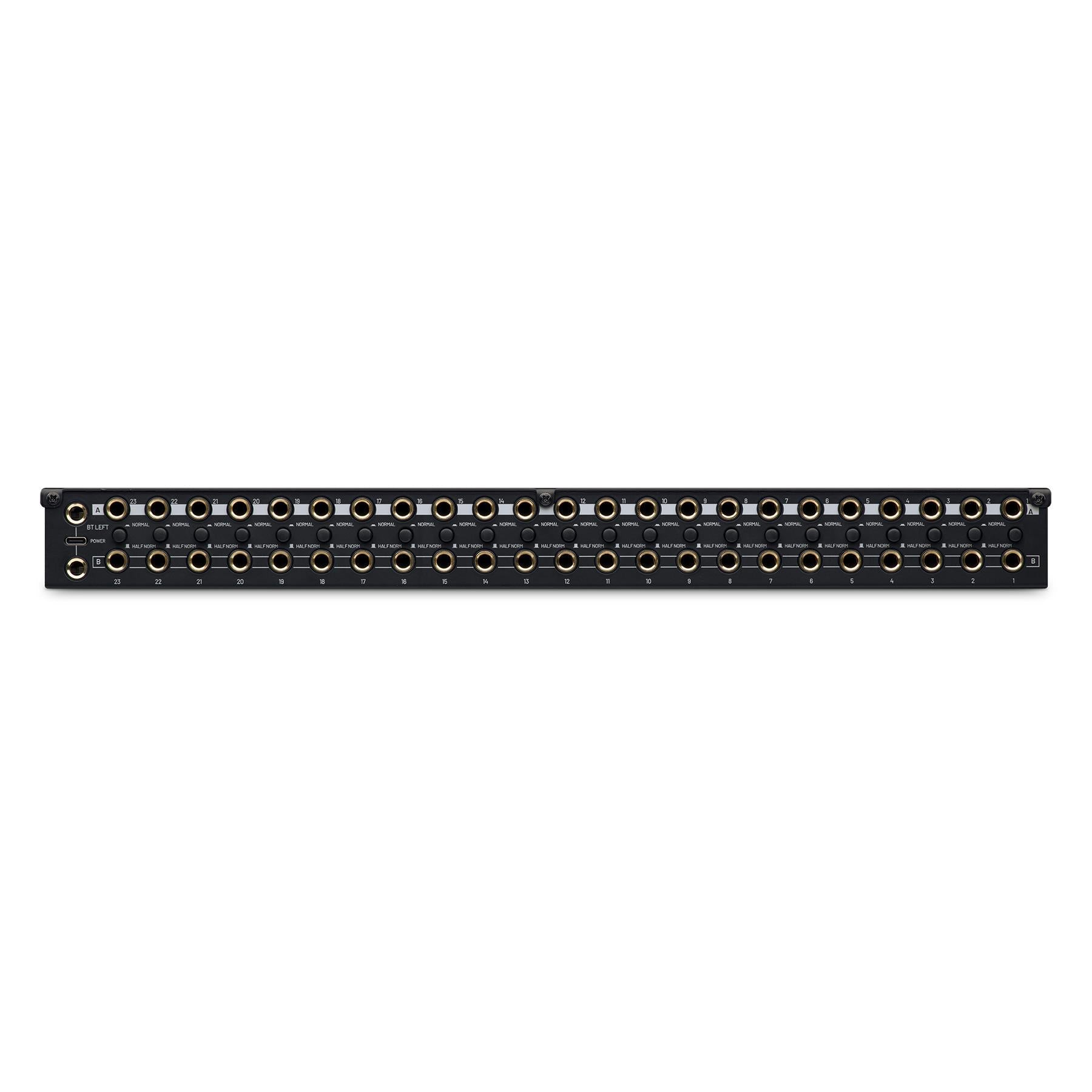 Black Lion Audio PBR TRS BT 48-Point Patchbay with Bluetooth with Rack Screws