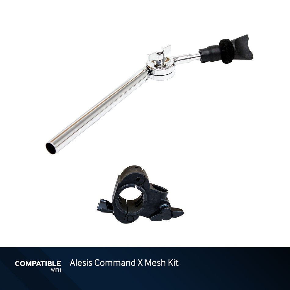 Alesis Short Cymbal Arm with Clamp for Command X Mesh Electronic Drum Kits