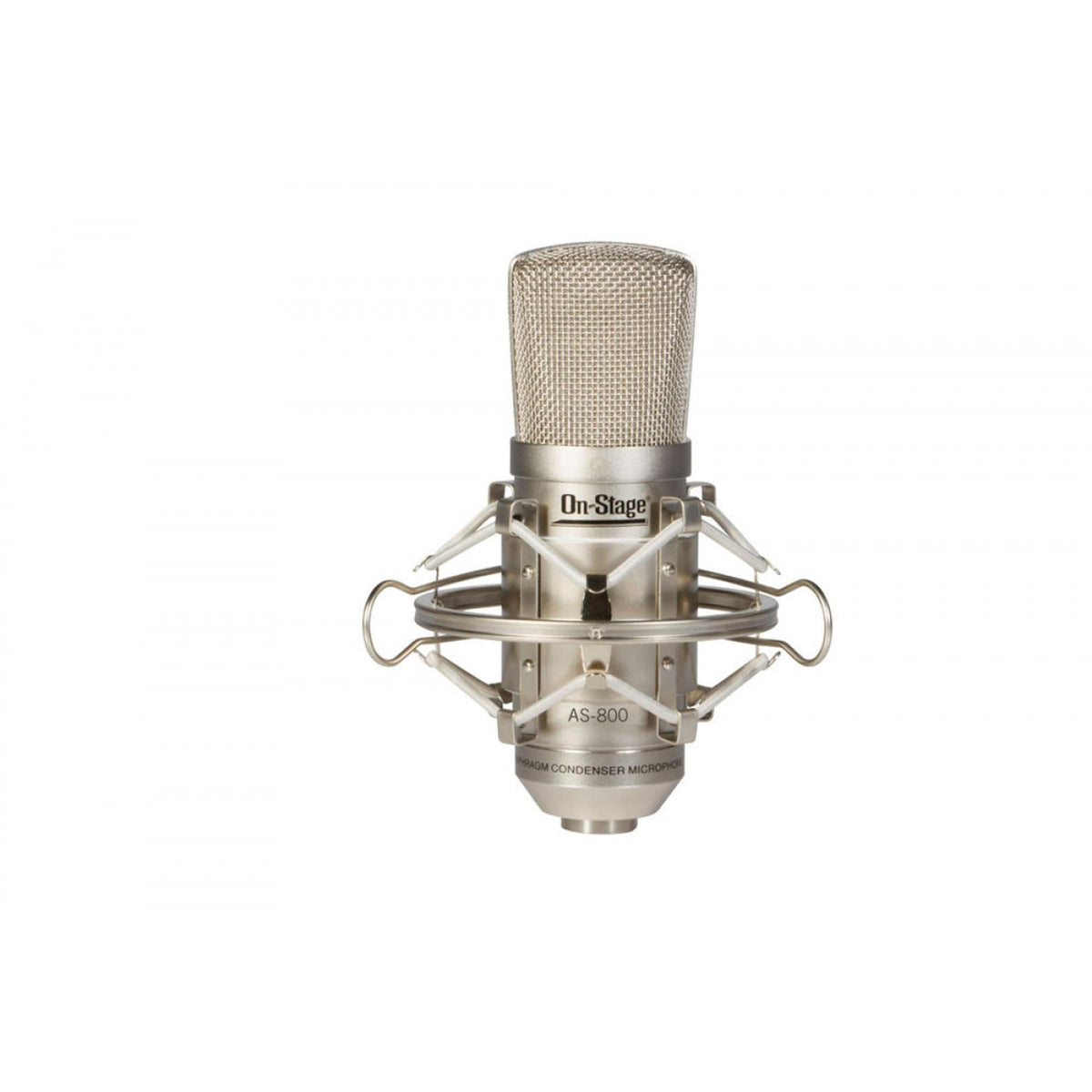 On-Stage AS800 Studio Condenser Microphone bundle with XLR Microphone Cable