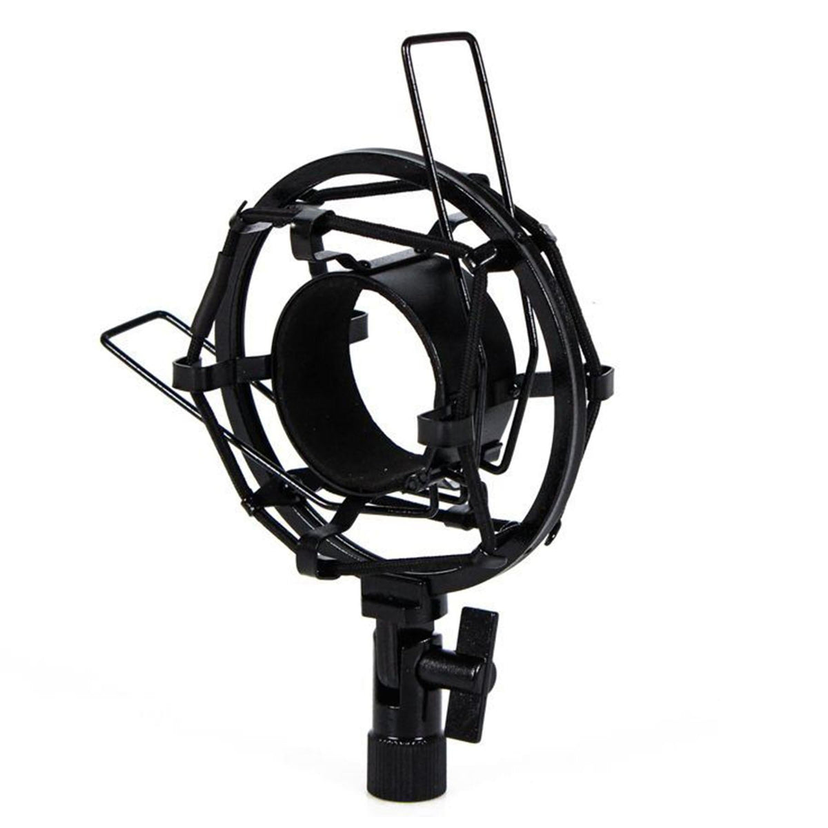 Black Shock Mount fits Audio-Technica AT4033, AT4033A, AT4047MP, AT4047/SV Microphones