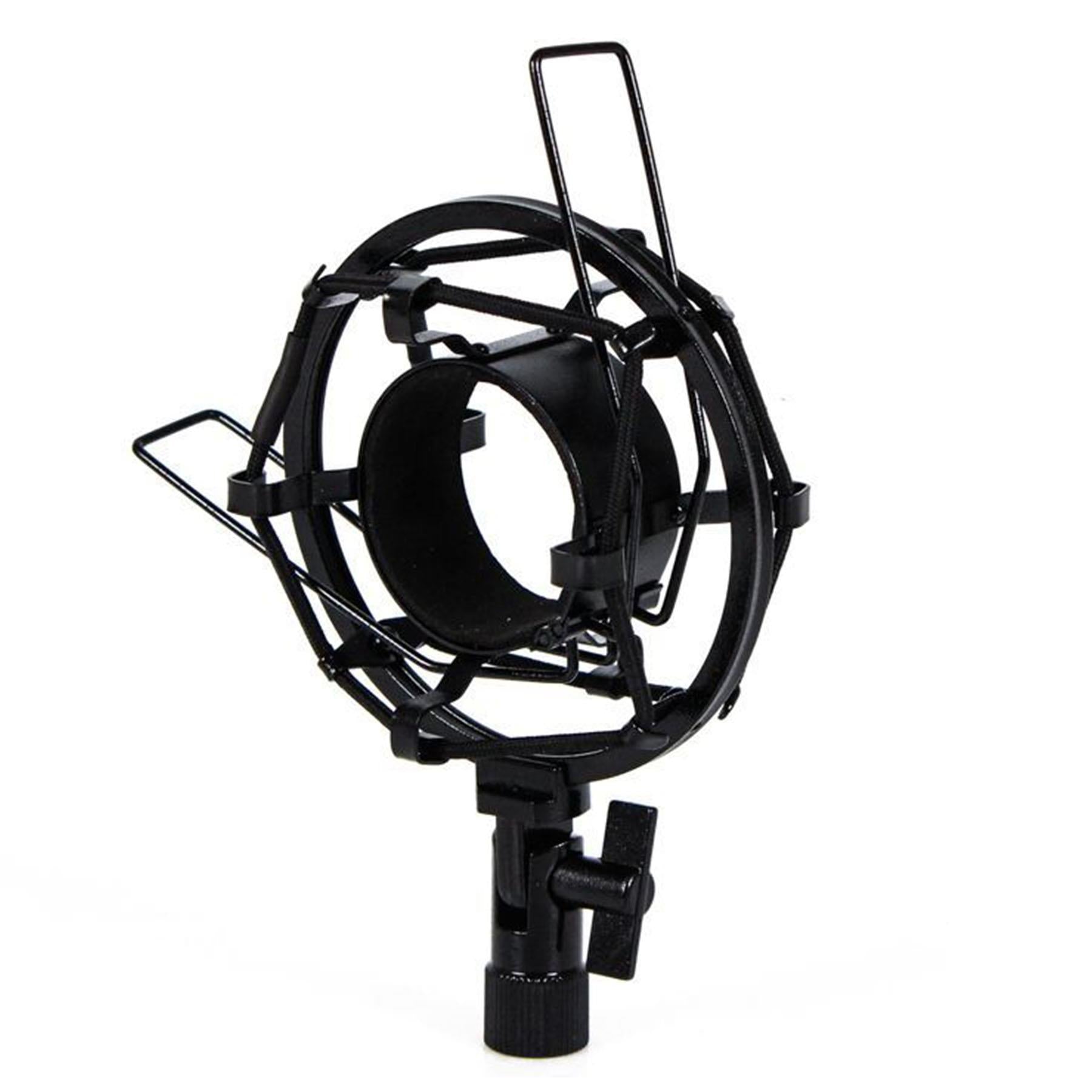 Black Shock Mount fits Shure PGA27, PG27, SM27, BETA 27 Microphones