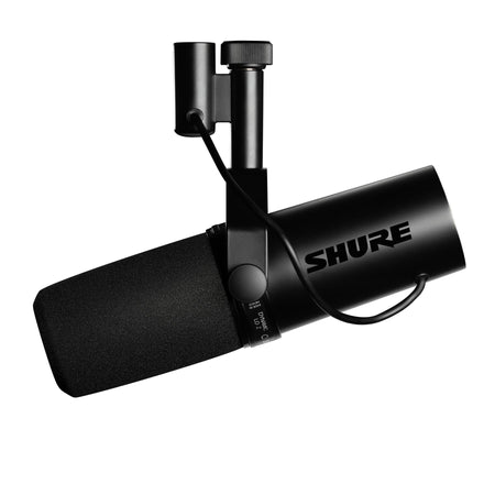 Shure SM7dB Microphone Bundle with On-Stage Desktop Boom Arm with XLR Cable