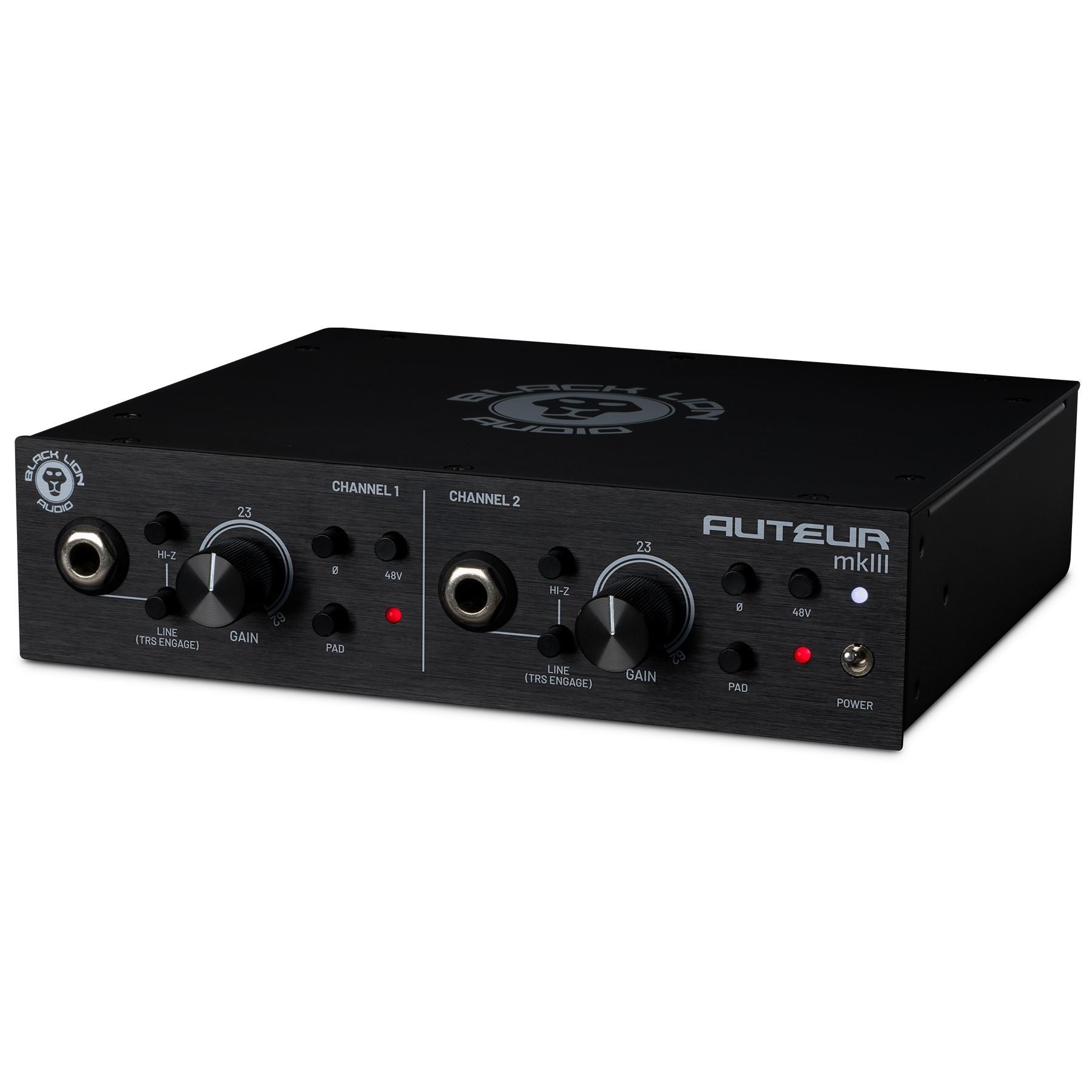 Black Lion Audio Auteur MK3 Preamplifier Bundle with 20-foot XLR Cables