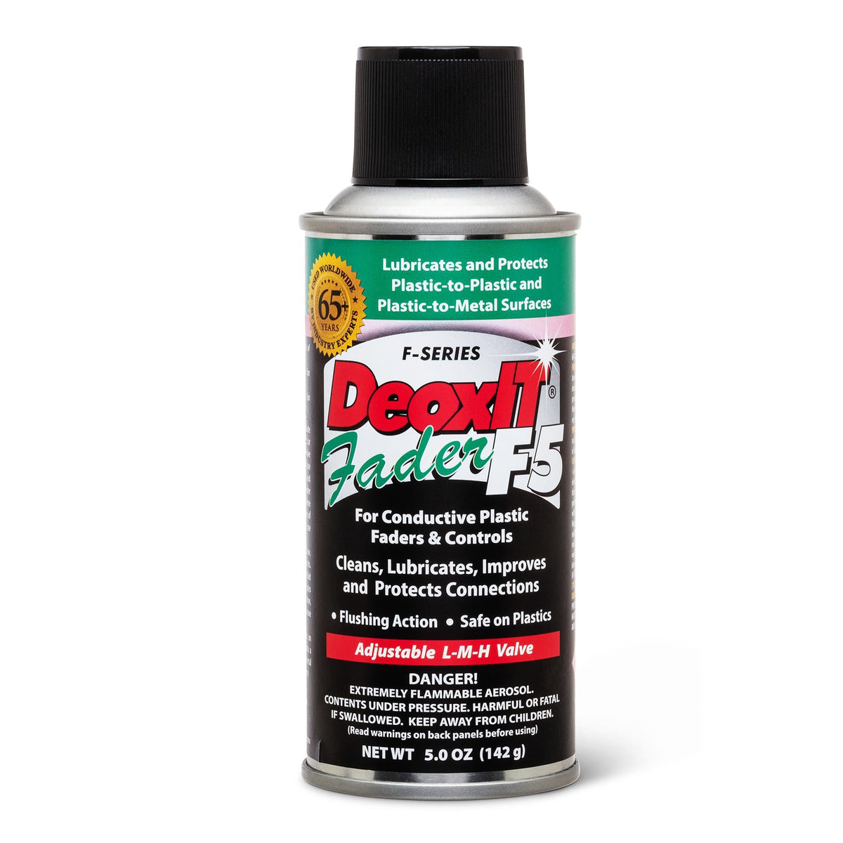 CAIG Laboratories DeoxIT D5 Contact Cleaner 5% Solution and F5 Fader Lubricant