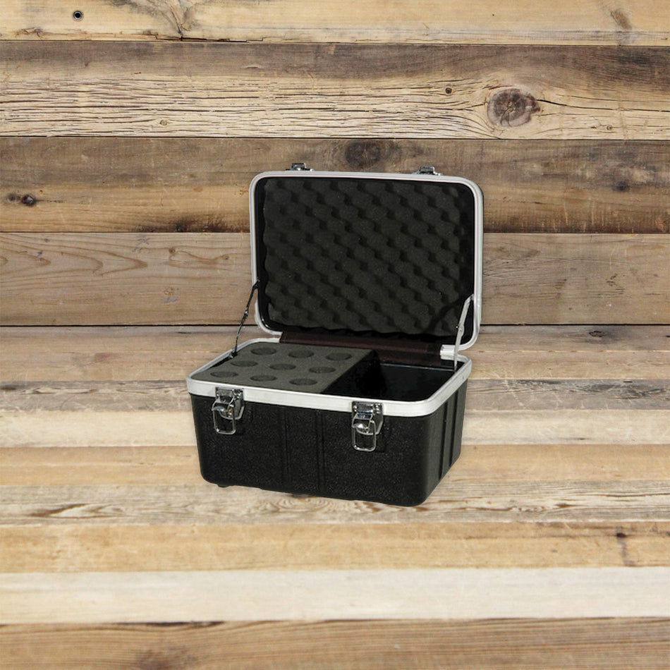 Open Box Grundorf ABS Series 9-Microphone Mic Case