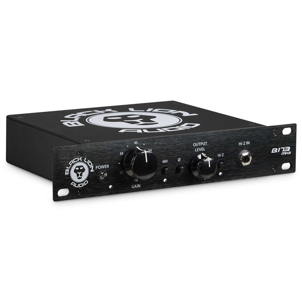 Black Lion Audio B173 MK2 Microphone Preamp Bunlde with Mogami XLR Cable