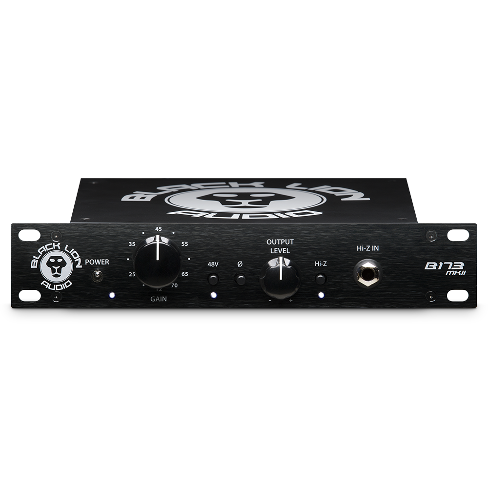 Black Lion Audio B173 MK2 Microphone Preamp Bunlde with Mogami TRS Cable