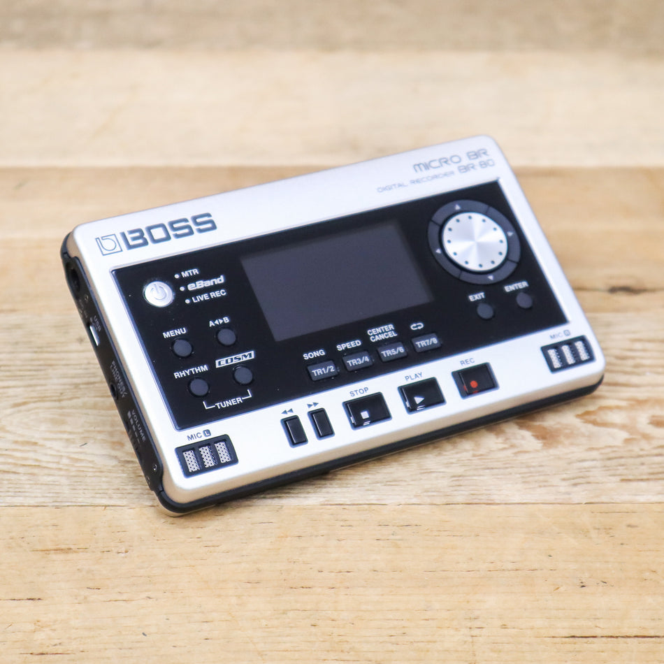 B-Stock Boss Micro BR BR-80 Digital Multi-Track Recorder