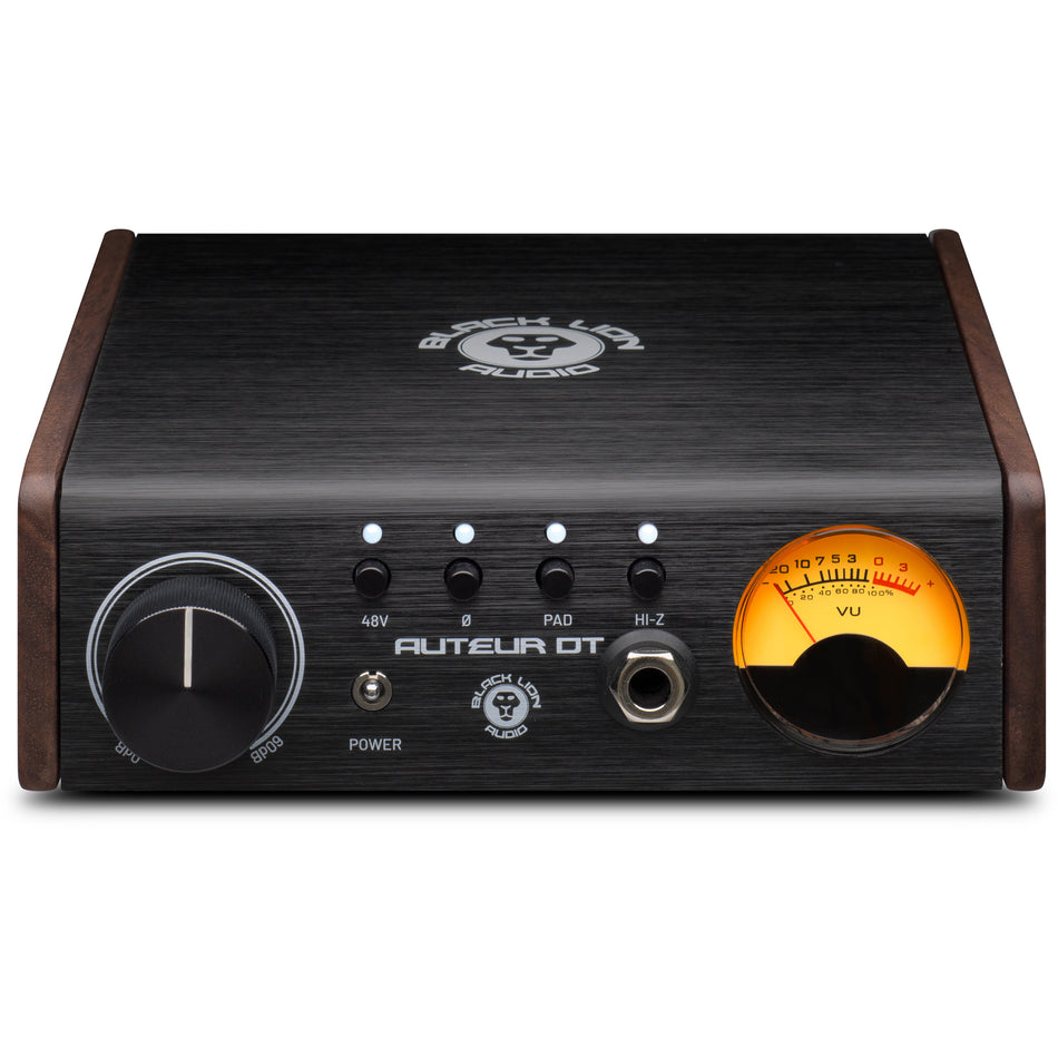 Black Lion Audio Auteur DT Single-channel Desktop Microphone Preamp