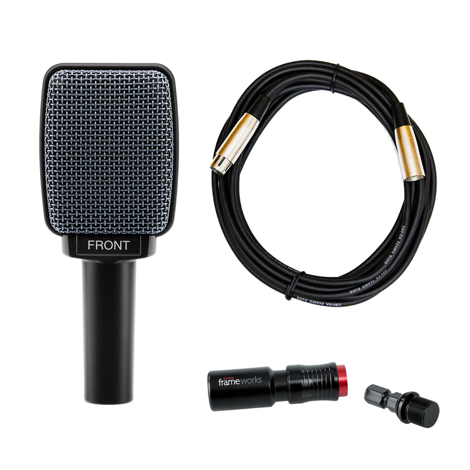 Sennheiser e 906 Microphone Bundle with Quick Release Clip & Cable