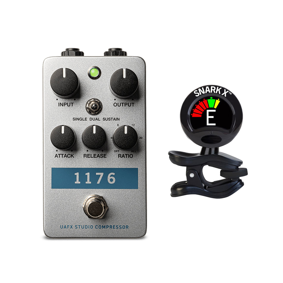 Universal Audio UAFX 1176 Limiter Pedal Bundle with Snark X Tuner