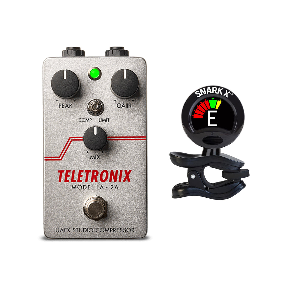 Universal Audio UAFX Teletronix LA-2A Pedal Bundle with Snark X Tuner