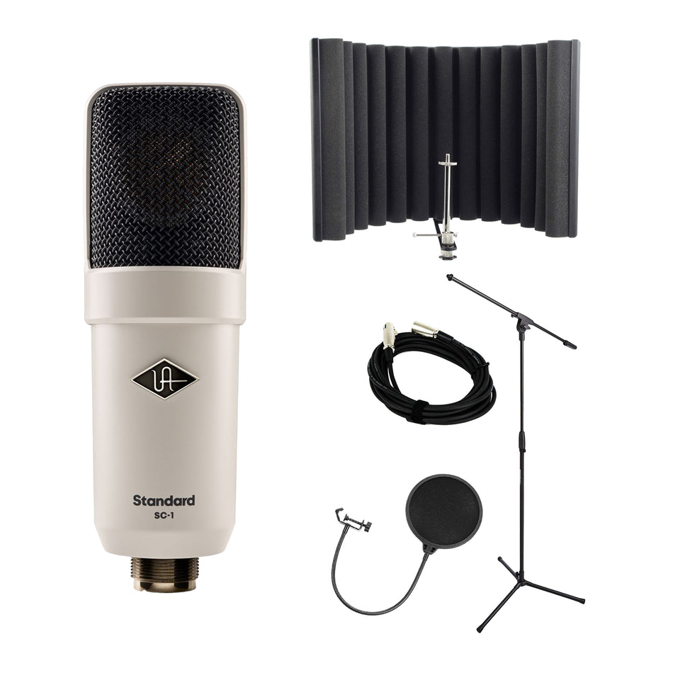 Universal Audio SC-1 Standard Bundle with RF-X, Pop Filter, Stand & Cable