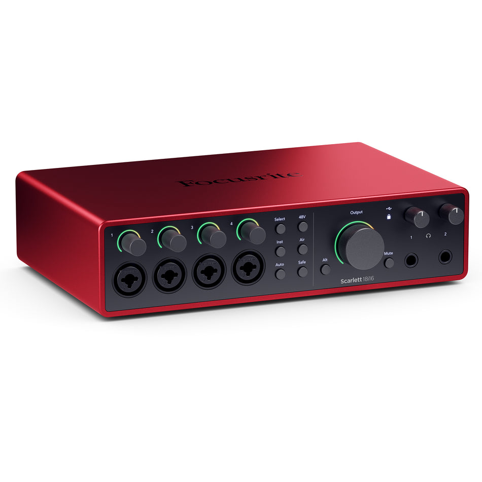 Focusrite Scarlett 18i16 4th Gen USB-C Audio Interface