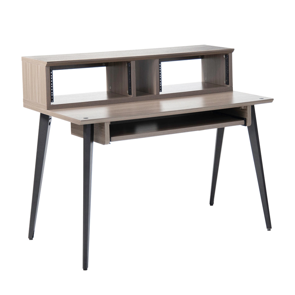 Gator Frameworks Elite Series Main Desk, Driftwood Grey