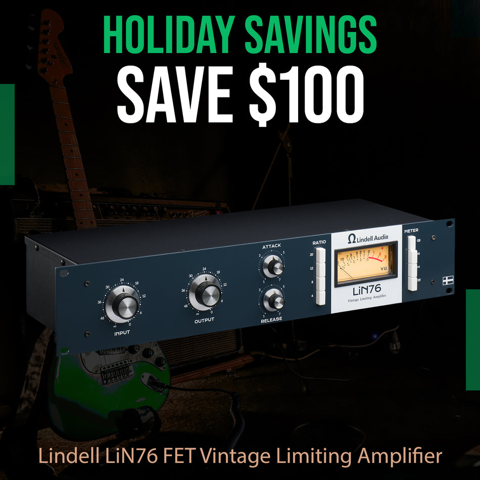 Lindell LiN76 FET Single-Channel Vintage Limiting Amplifier