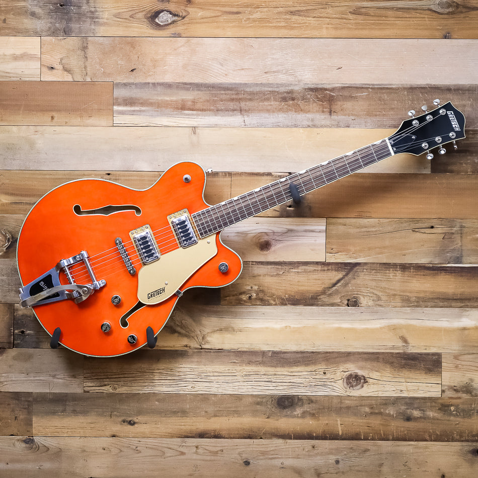 Gretsch G5622T Electromatic Center Block Semi-Hollow Electric Guitar with Bigsby, Orange Stain