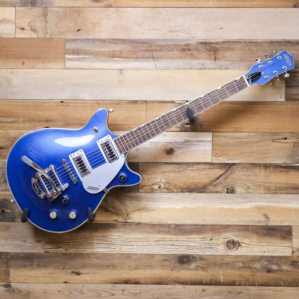 Gretsch G5232T Electromatic Double Jet FT Electric Guitar with Bigsby, Fairlane Blue