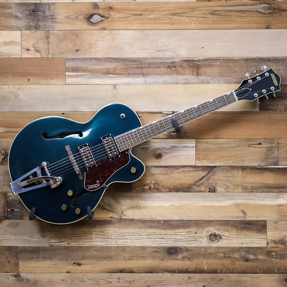 Gretsch G2420T Streamliner Hollow Body Electric Guitar with Bigsby, Midnight Sapphire