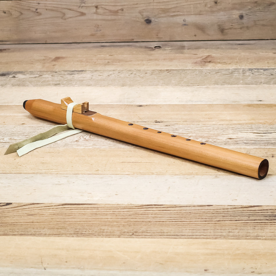 Hawk Native American Style Backpacker Flute in G Minor Eastern White Cedar