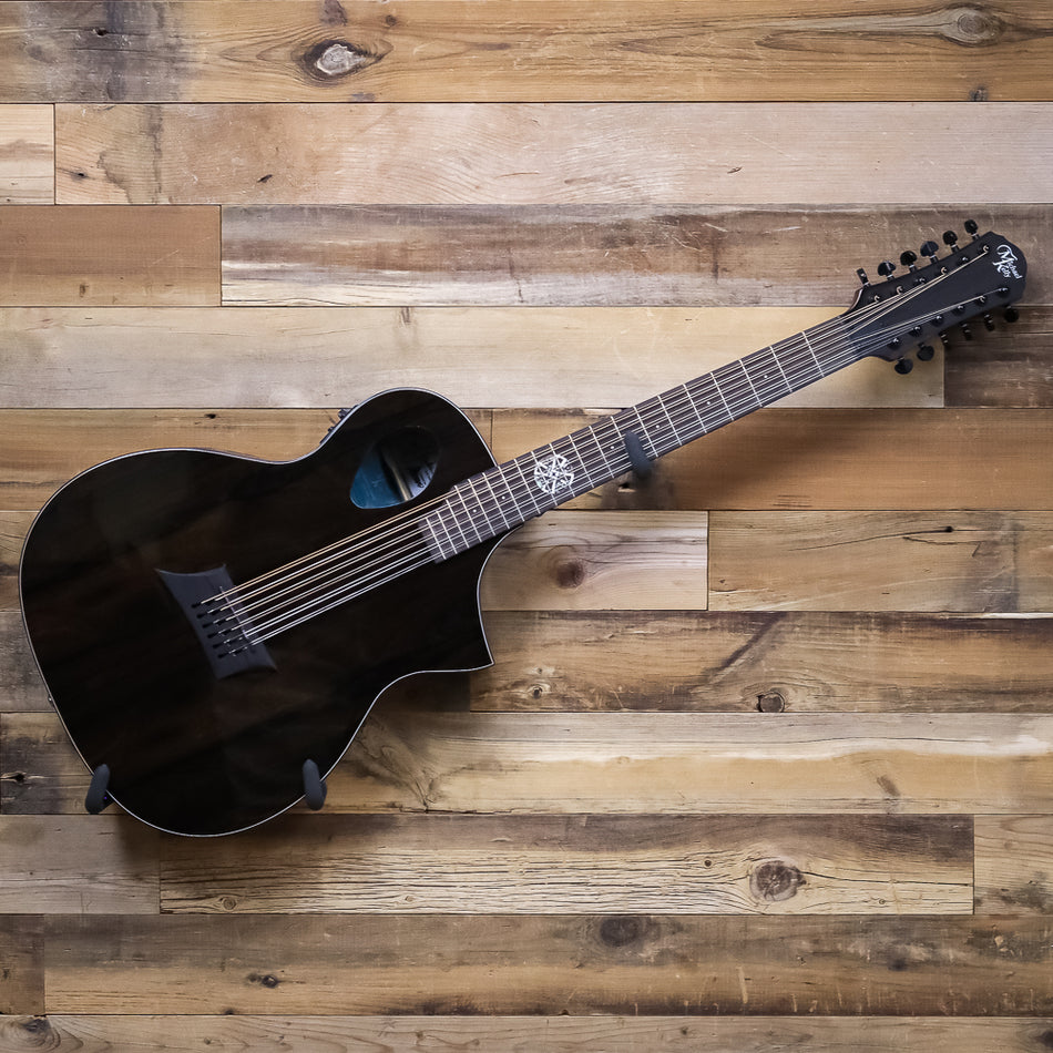 Open Box Michael Kelly Guitars Forte Port 12 12-String Acoustic-Electric Randy Jackson Signature Guitar, Gloss Ziricote