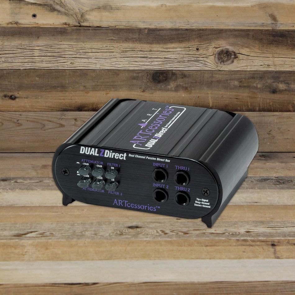 Open Box ART DUALZDirect 2-Channel Professional Passive Direct Box