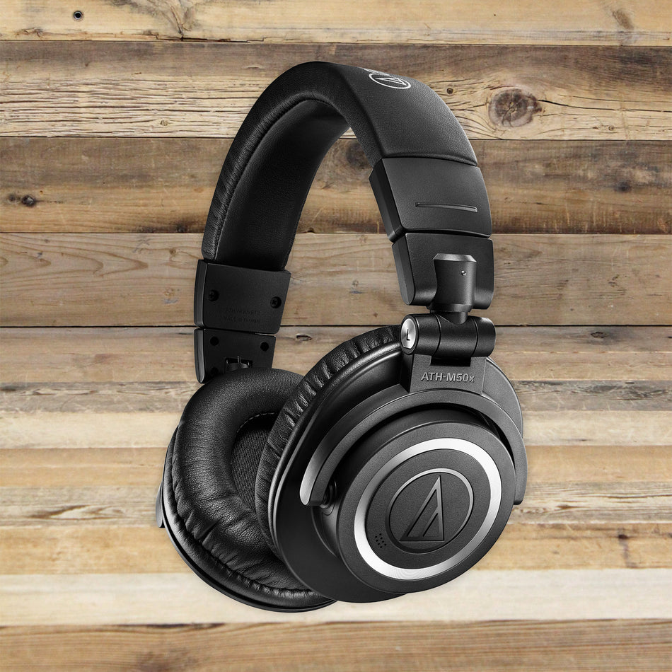 Open Box Audio-Technica ATH-M50xBT2 Black Bluetooth Studio Headphones