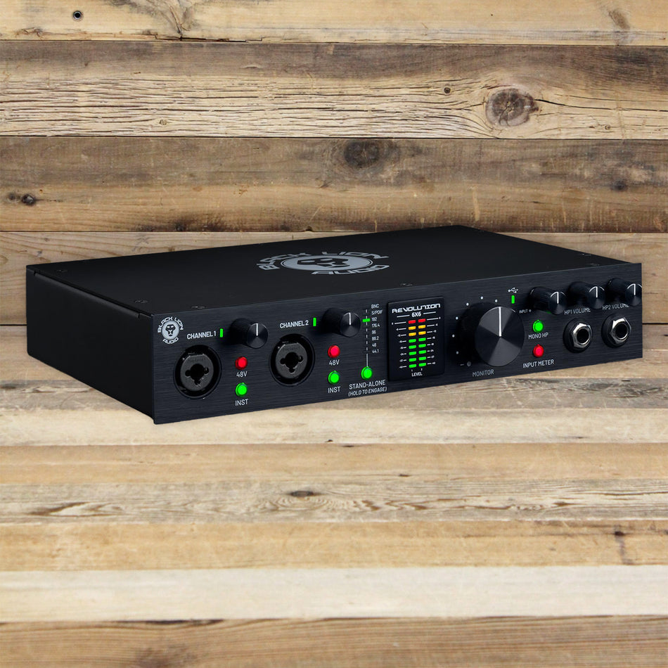 Open Box Black Lion Audio Revolution 6x6 USB Audio Interface