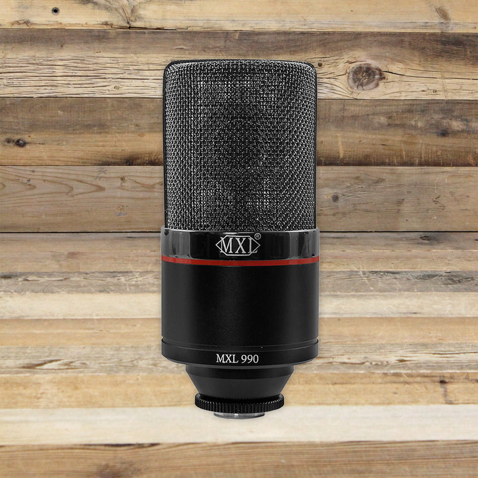 Open Box MXL 990 Blaze Limited Edition Condenser Microphone with Red LED