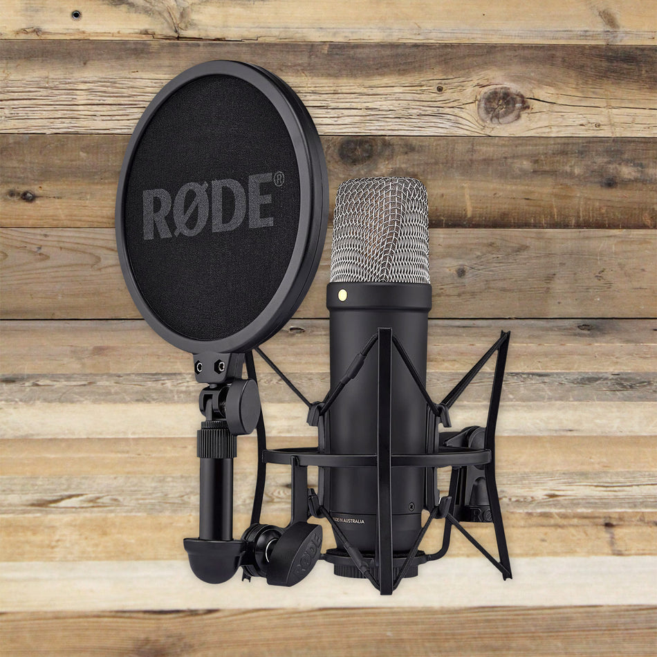 Open Box Rode NT1 5th Generation XLR/USB Microphone, Black