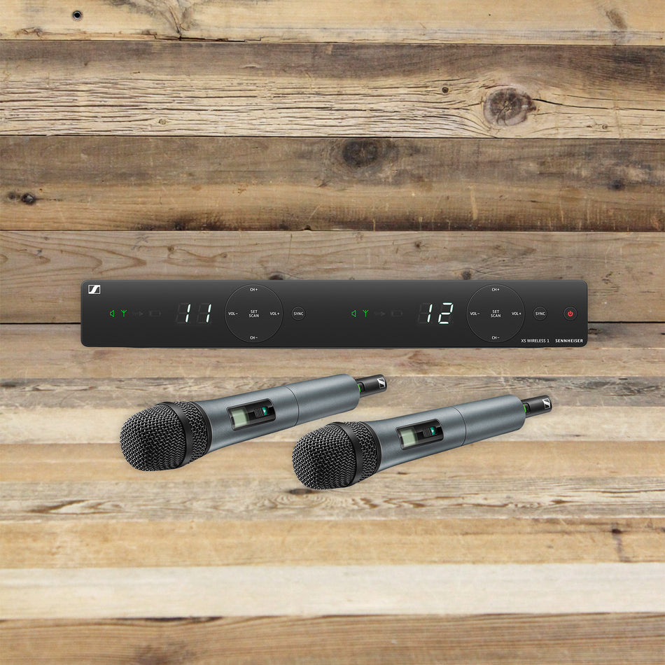 Open Box Sennheiser XSW 1-835 Dual-A 2-Channel Handheld Wireless System