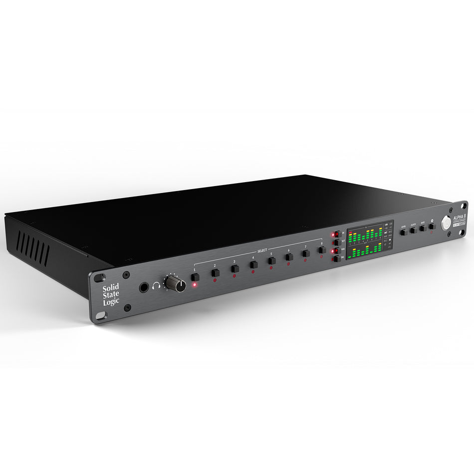 SSL ALPHA 8 AD/DA converter with Analogue, ADAT, S/PDIF and USB I/O