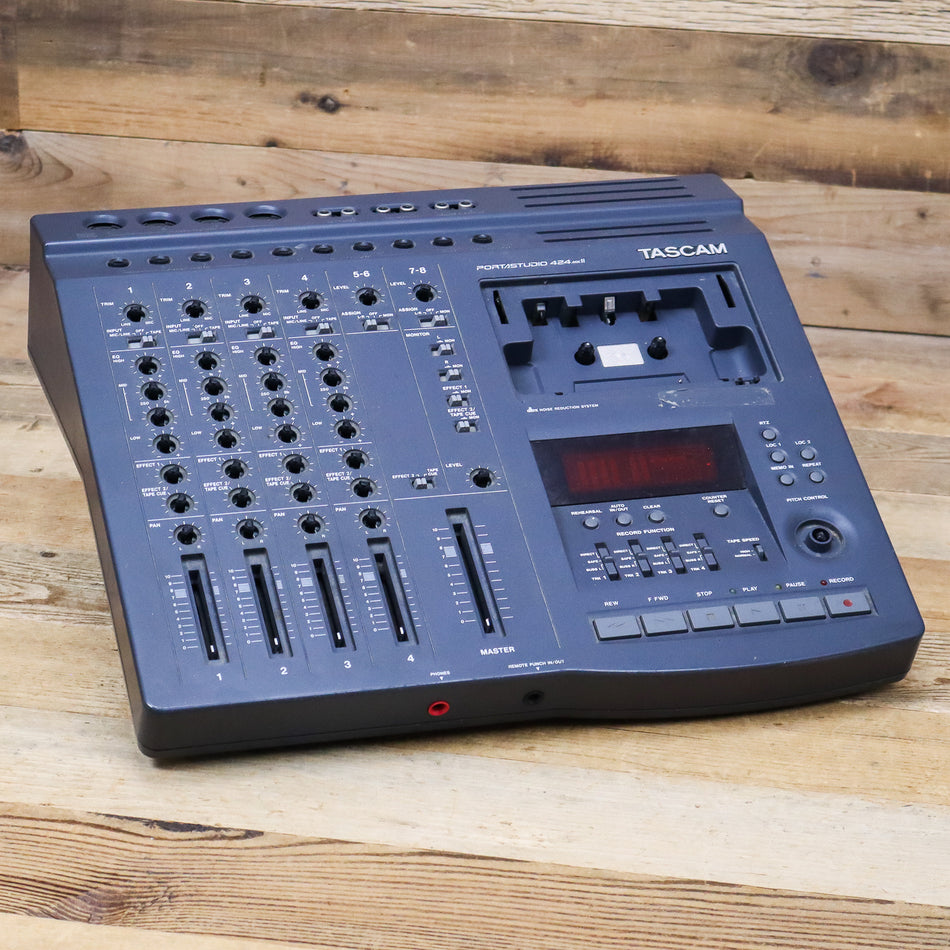 As Is Tascam 424 MK2 Portastudio 4-Track Analog Tape Cassette Recorder