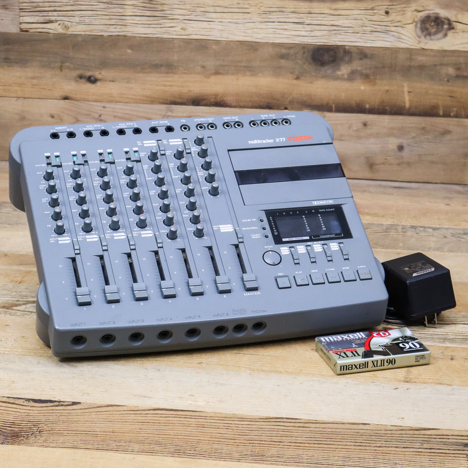 Fostex X-77 Analog Cassette Tape Multitrack Recorder