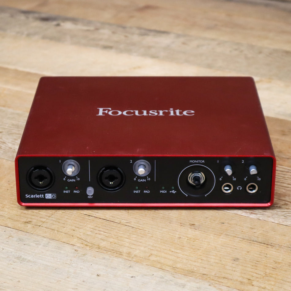 As Is Focusrite Scarlett 6i6 (2nd Gen) USB Audio Interface