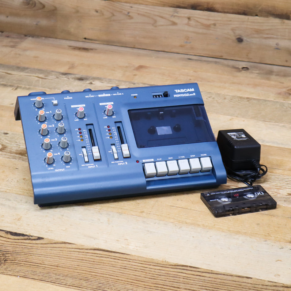 Tascam Porta02 MKII Ministudio Analog Cassette Recorder